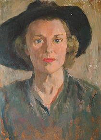 Woman in a Black Hat