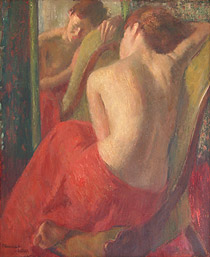 Nude at Mirror (draped)