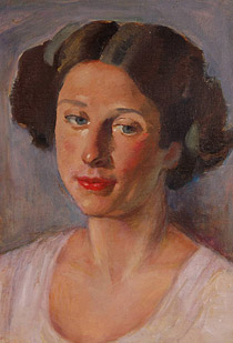 Head and Shoulders Portrait of a Woman
