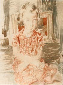 Child in a Red Dress 