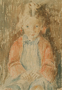 Kathleen, portrait of a young girl