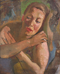 Portrait of a Woman with Folded Arms