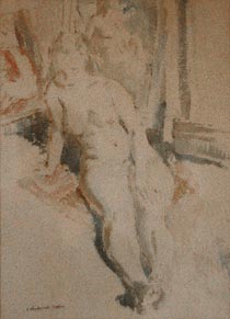 Seated Nude (front)