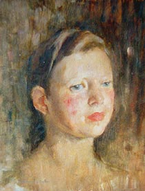Girl with Rosy Cheeks